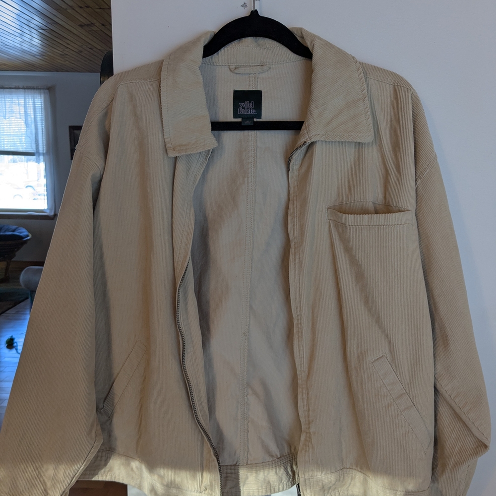 Tan Corduroy Jacket